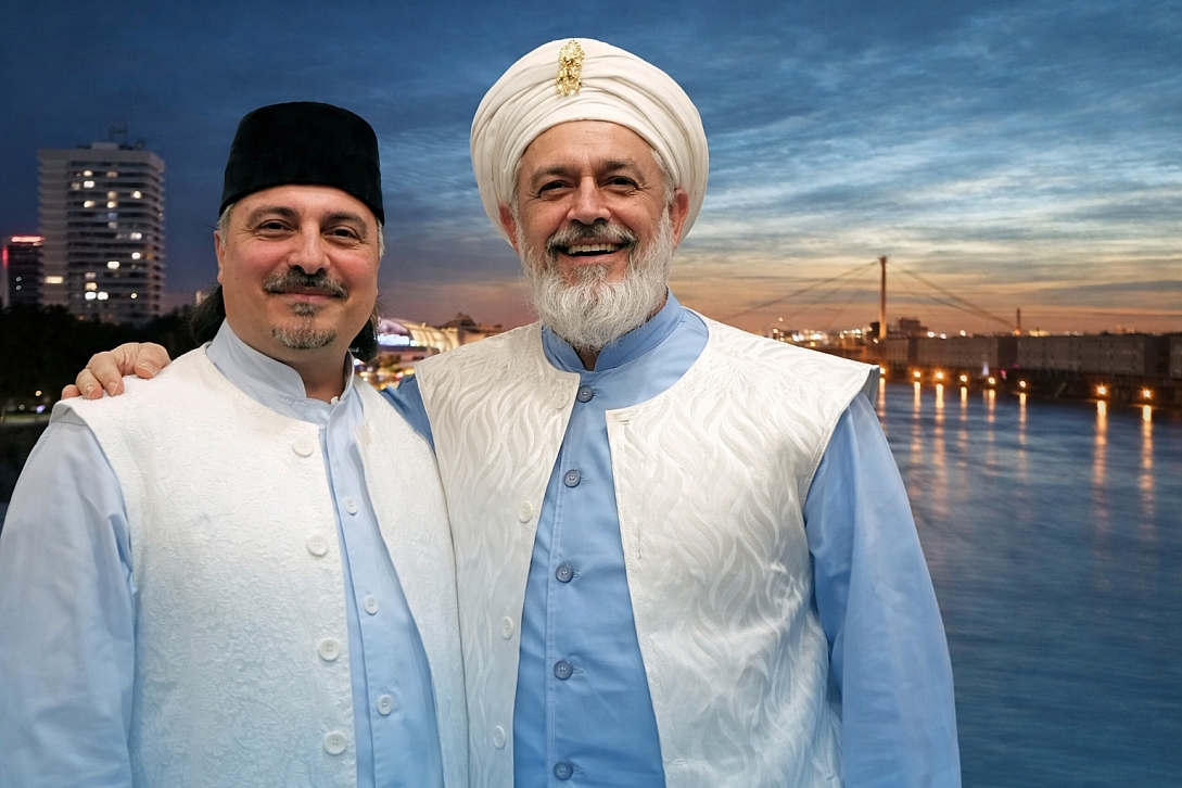 sheikh bahauddin efendi with ayberk efendi