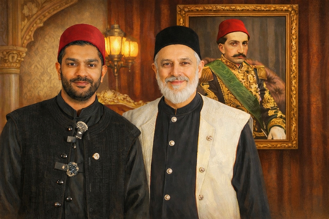 sheikh bahauddin efendi with imran efendi